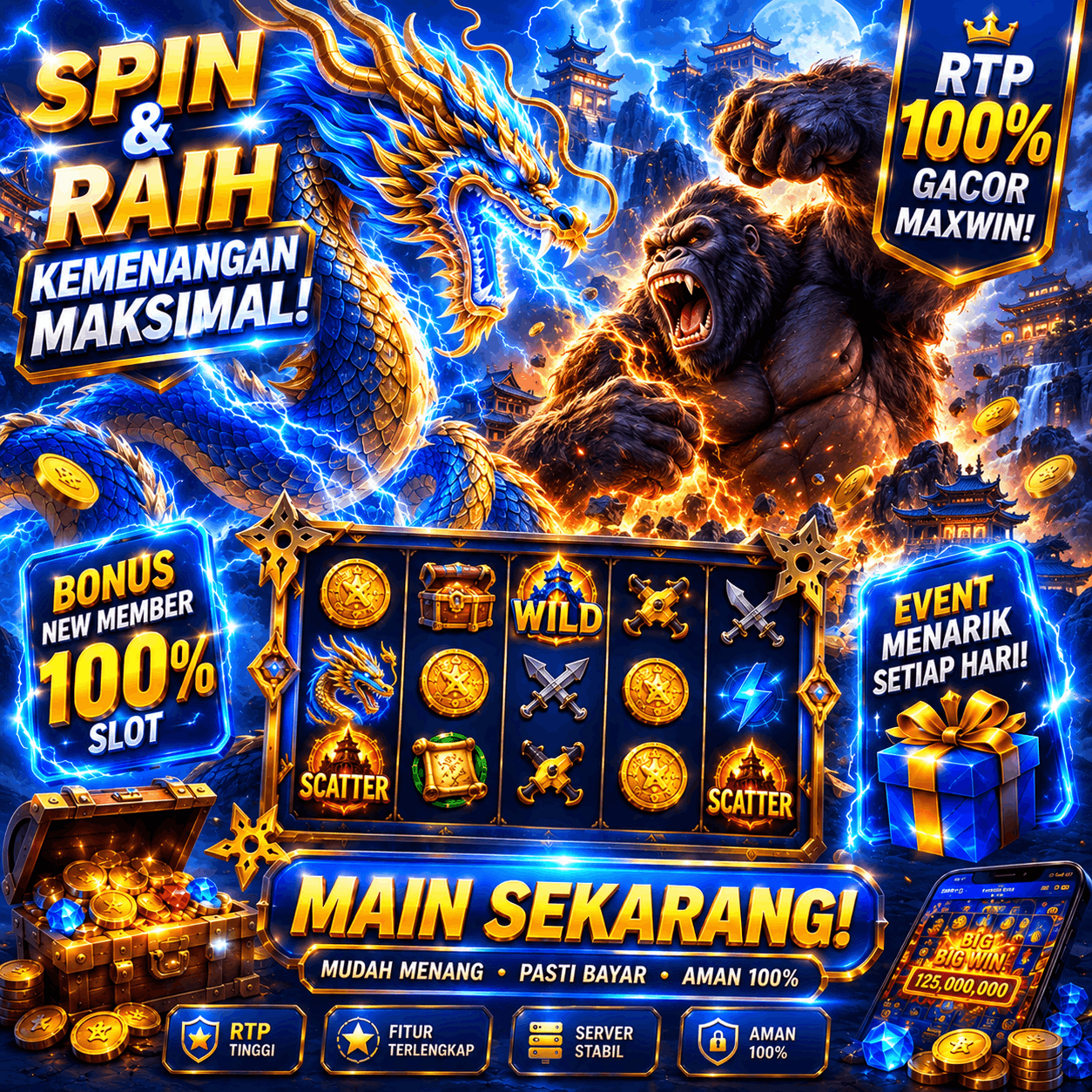 DARURAT777 : Mau menang? Sensasi Seru Main Game Online Paling Gacor